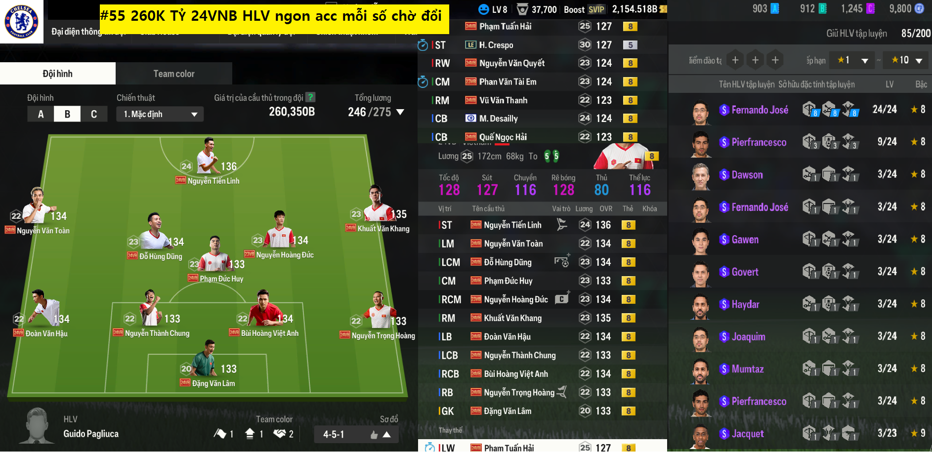 Acc FIFA #SĐT chờ đổi 