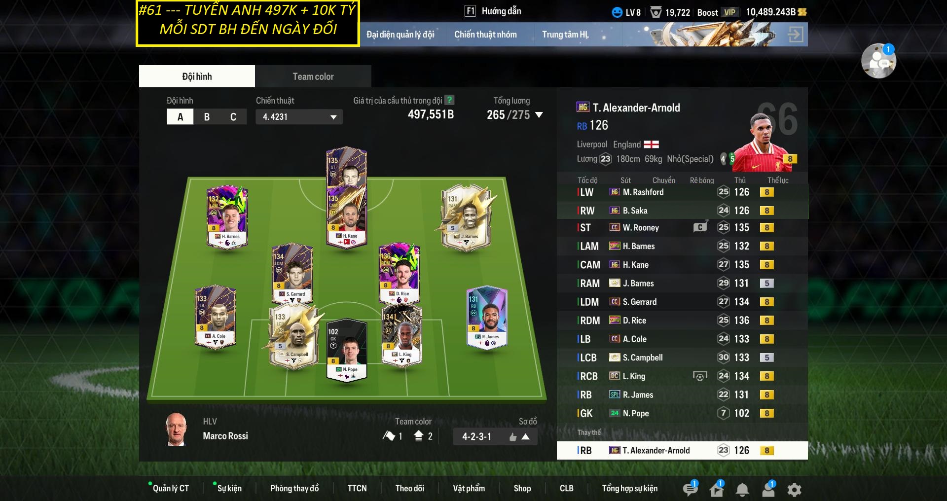 Acc FIFA #Mỗi SDT 