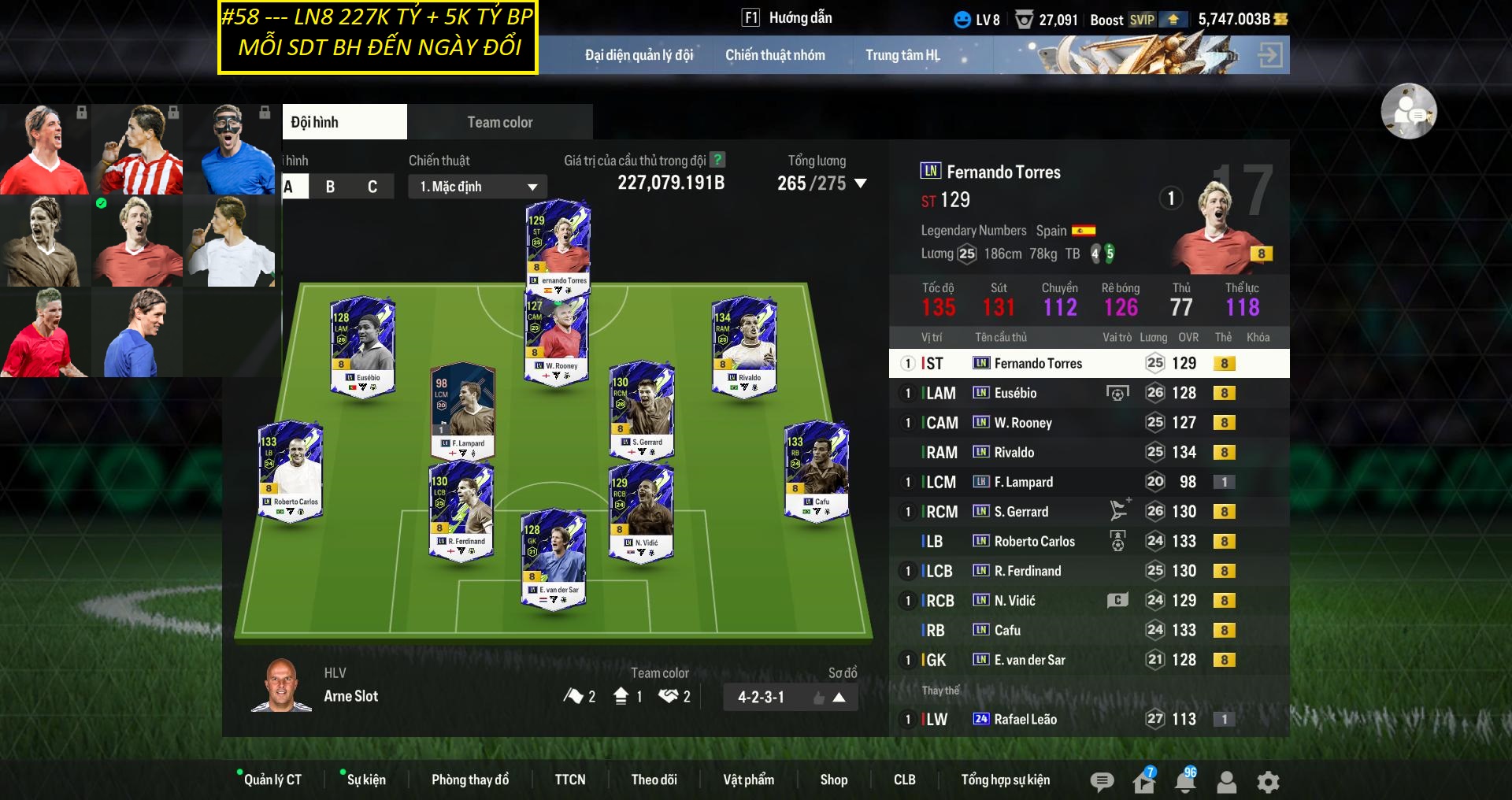 Acc FIFA #Mỗi SDT 